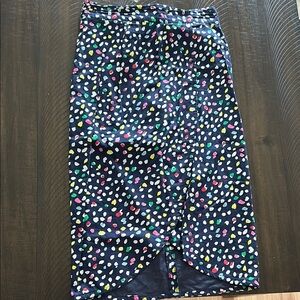J. Crew Multicolor Pencil Skirt